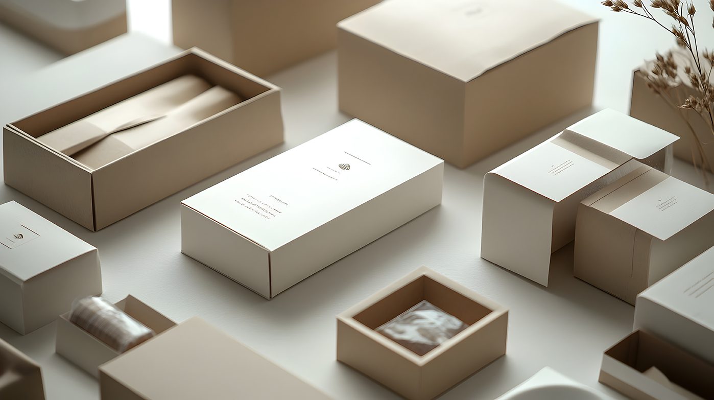 Sustainable Packaging Innovation with Elegant Minimalist Paper B
