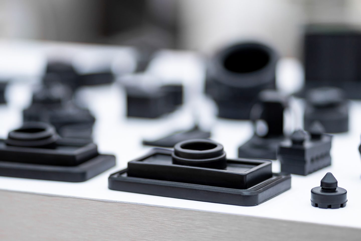 Plastic and rubber parts of automotive manufacturing by high pre